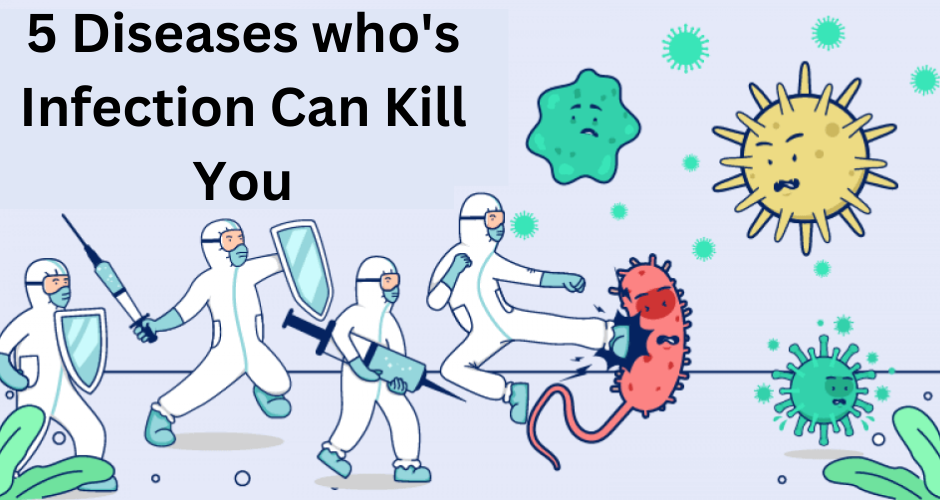 5 Diseases who's Infection Can Kill You