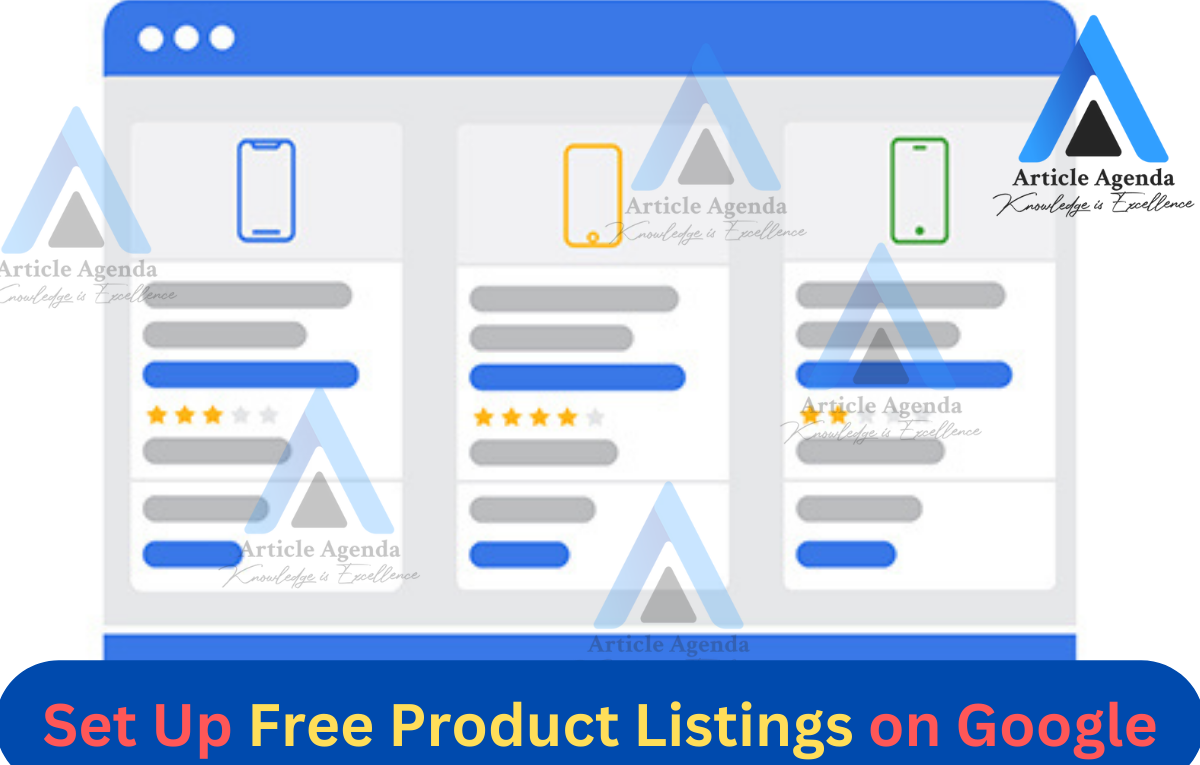 Set Up Free Product Listings on Google