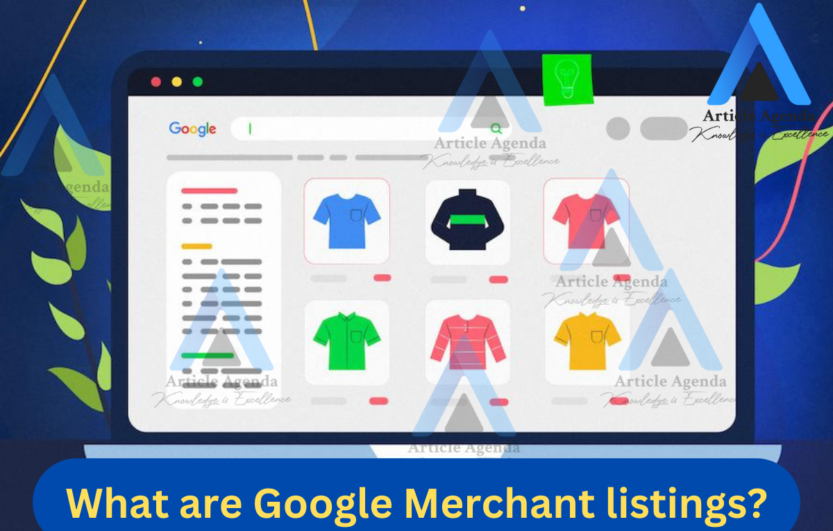 Google Merchant listings