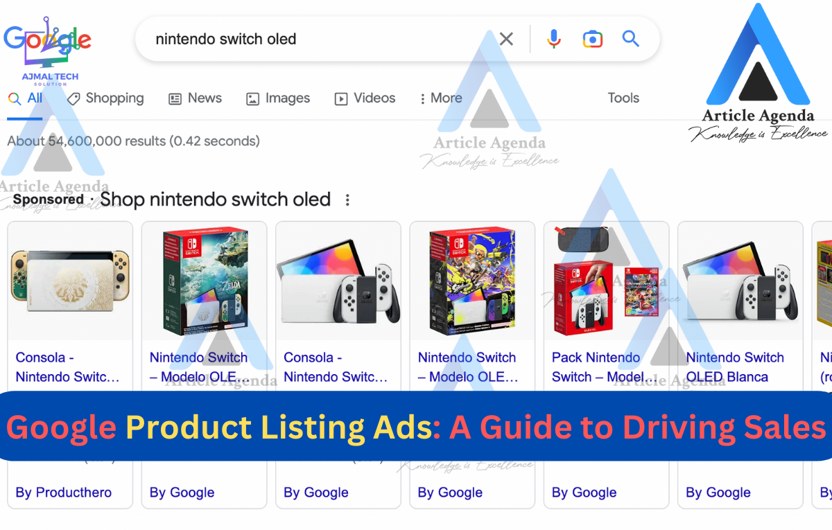 Google Product Listing Ads