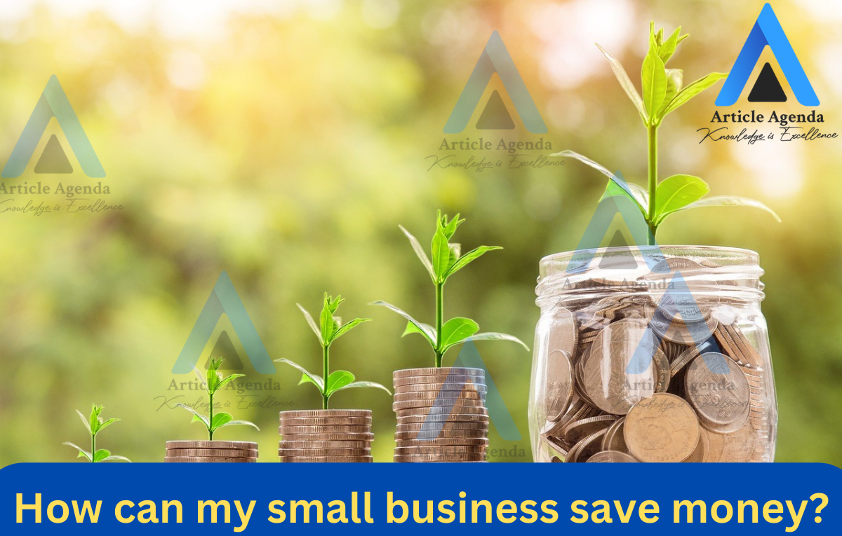 How can my small business save money