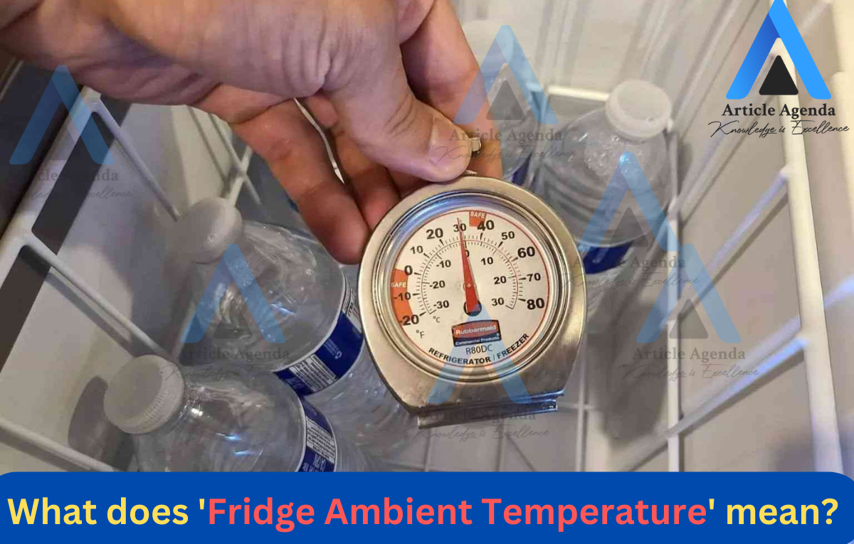 What does 'Fridge Ambient Temperature' mean