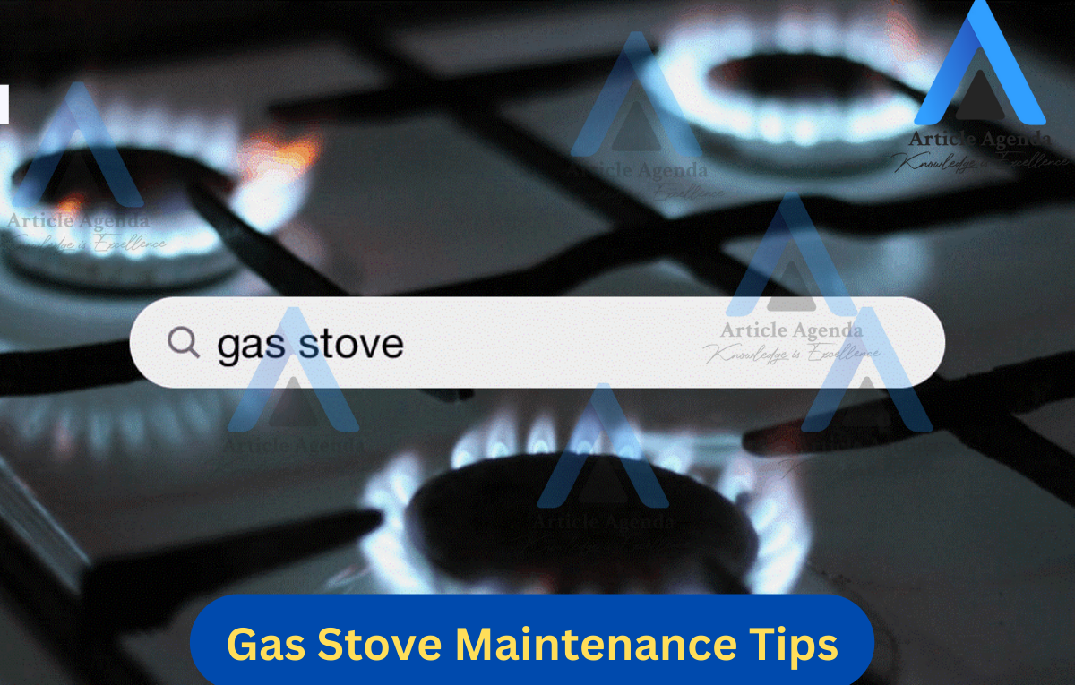 gas stove maintenance