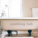 soaking tub