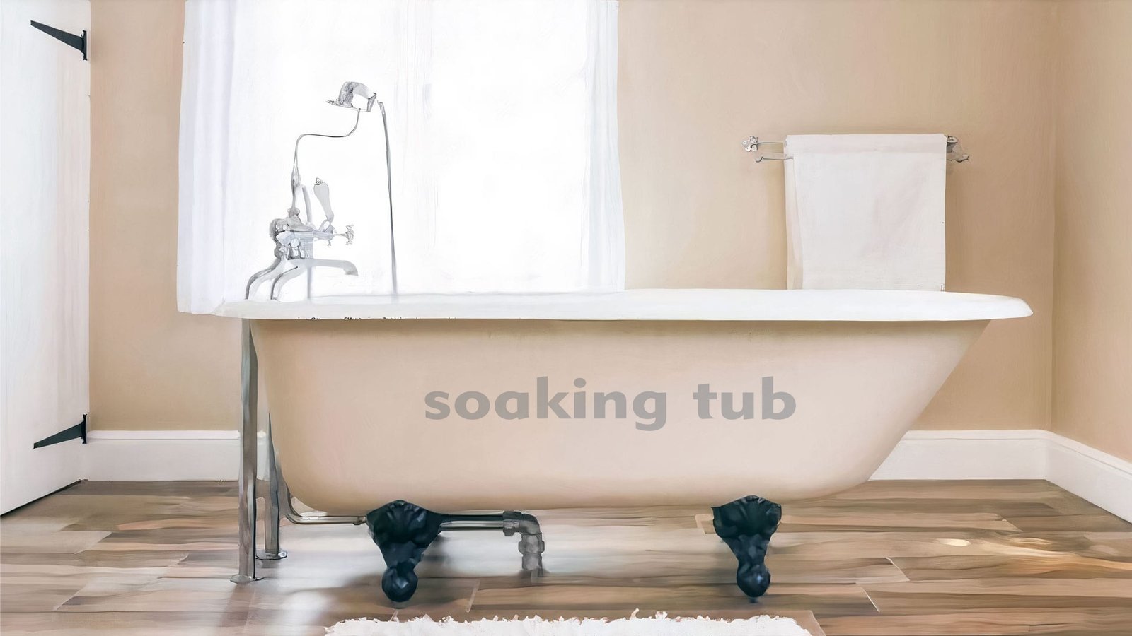 soaking tub